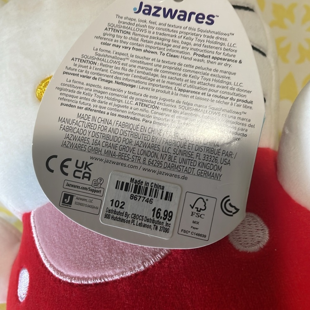 Hello Kitty Plush & Tote Bundle! Adorable for gifting! NWT & NWOT Great Price! - Picture 5 of 8